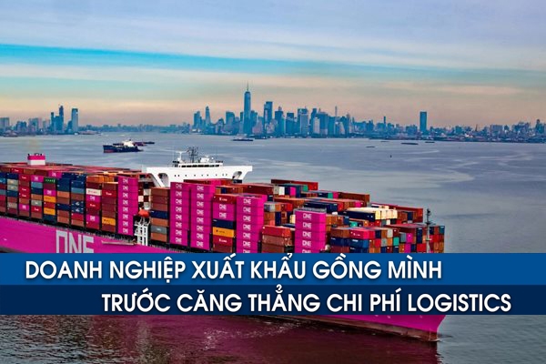 Doanh nghiệp xuất khẩu gồng mình vượt khó trước căng thẳng chi phí logistics